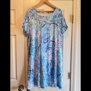 Lilly Pulitzer Pima Cotton Short-Sleeve Dress